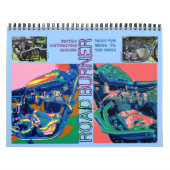 英国のバイク カレンダー (カバー)