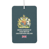 英国のパスポート電話ケース カーエアーフレッシュナー (正面)