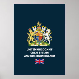 英国のパスポート電話ケース ポスター