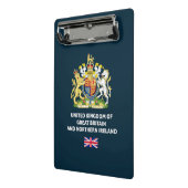 英国のパスポート電話ケース ミニクリップボード (アングル2)