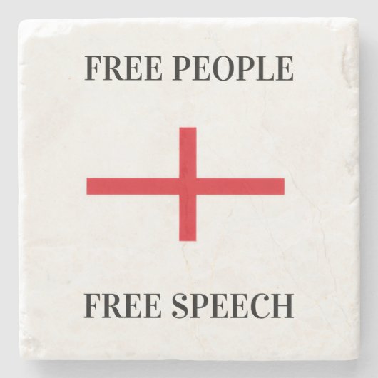 英国のパトリオットコースターのセット ストーンコースター (正面)