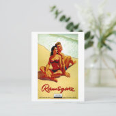 英国のビンテージポスターが復活 ポストカード (スタンド正面)