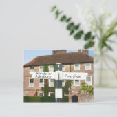 英国のブッキンガムシャー州リトル・ミッセンデンの道路標識 ポストカード (スタンド正面)