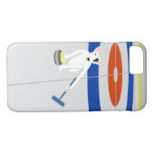 英国のブルテリアのカール Case-Mate iPhoneケース (裏面(横))