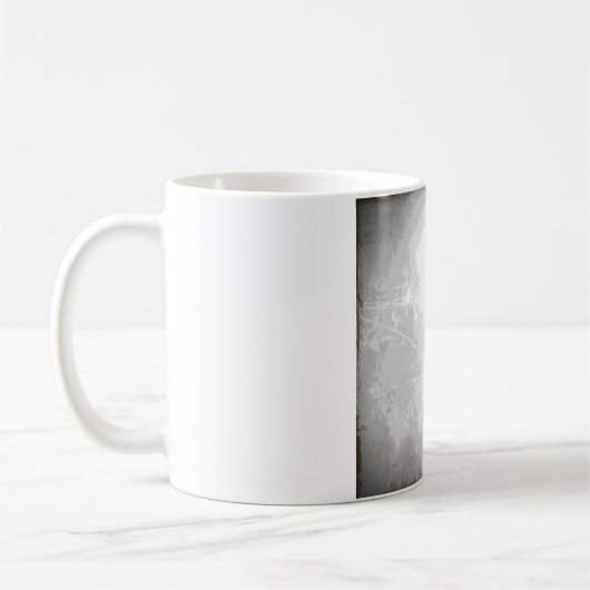 英国のブルテリアの芸術品を気取ったな都市デザインのマグ コーヒーマグカップ (左)