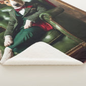 英国のブルテリアクッション/枕 シェルパブランケット (3/4)