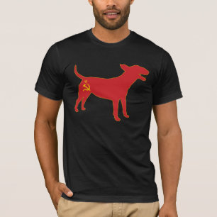 英国のブルテリア/ソビエト社会主義共和国連邦の共産主義のティー Tシャツ