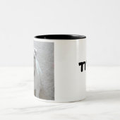 英国のブルドッグのタイタンのコーヒー・マグ ツートーンマグカップ (中央)