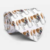 英国のブルドッグのタイ ネクタイ (ロール)