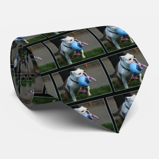 英国のブルドッグのネクタイ ネクタイ (ロール)