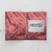 英国のブルドッグのバレンタインデーカード シーズンカード (内部)