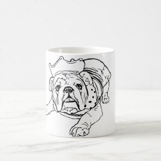 英国のブルドッグのマグ コーヒーマグカップ