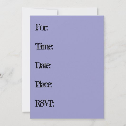 英国のブルドッグの子犬のパーティの招待状の誕生日 招待状 (裏面)