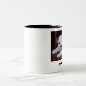 英国のブルドッグの恋人! ツートーンマグカップ (中央)