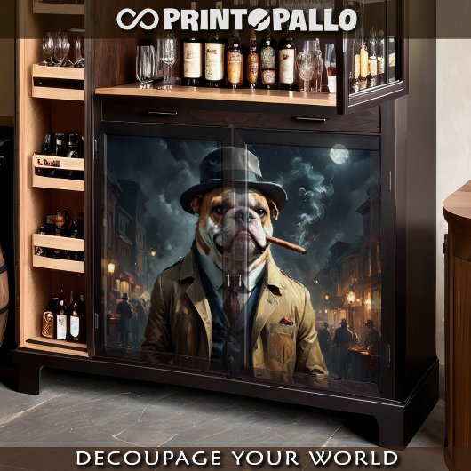 英国のブルドッグはロサンゼルスの刑事だ 薄葉紙