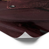 英国のブルドッグフランスのハットパイプ ポスター (角)