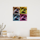 英国のブルドッグポスター ポスター (キッチン)