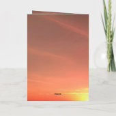 英国のブルドッグ恋しく思は「君の」 カード (裏面)