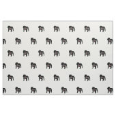 英国のブルドッグ愛 ファブリック (ファットクウォーター)