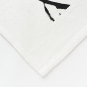 英国のブルドッグ毛布 フリースブランケット (角)