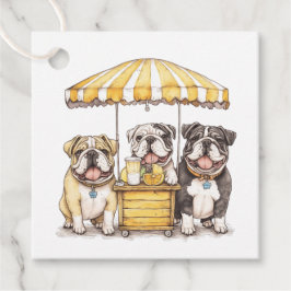 英国のブルドッグ走ズAレモネードスタンド フェイバータグ