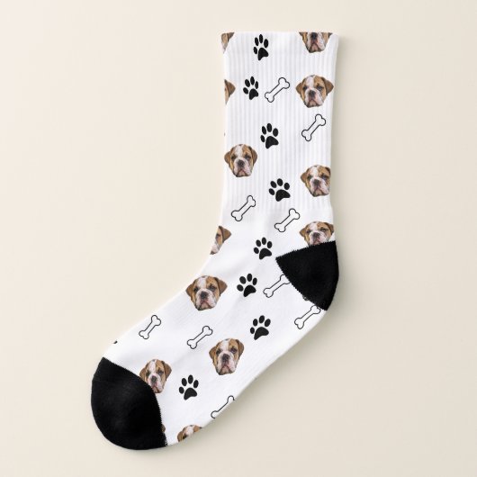 英国のブルドッグ ソックス (左外側)