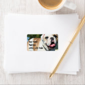 英国のブルドッグ ラベル (インサイチュ)