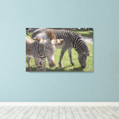 英国のベッドフォードシャー2 キャンバスプリント (インサイチュ (ウッドフロア))