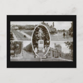 英国のベッドフォードヴィンテージ ポストカード (正面)