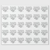 英国のホルンの声は必然遊だ ラッピングペーパー (フラット)