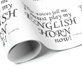 英国のホルンの声は必然遊だ ラッピングペーパー (ロールコーナー)