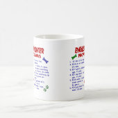 英国のポインターの特性の法律2 コーヒーマグカップ (中央)