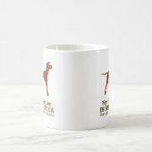 英国のポインター コーヒーマグカップ (中央)