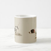 英国のポインター コーヒーマグカップ (中央)