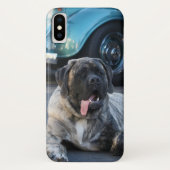 英国のマスチフ犬iPhone xケース Case-Mate iPhoneケース (裏面)