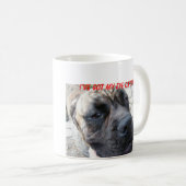 英国のマスティフのマグ コーヒーマグカップ (正面右)