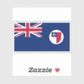 英国のマルタ州の看板（1943年～1964年） シール (シート)