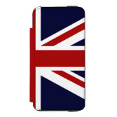 英国のユニオン·ジャック·フラグ INCIPIO iPhoneウォレットケース (フォリオ 正面)