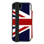 英国のユニオン·ジャック·フラグ INCIPIO iPhoneウォレットケース (フォリオ裏面)