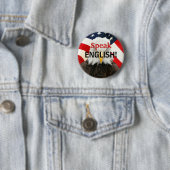 英国のワシPinボタンを話して下さい 缶バッジ (インサイチュ)