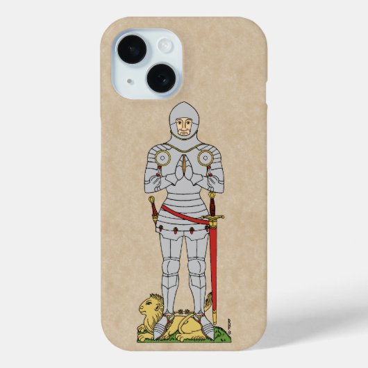 英国の中世の騎士サーカ1430ケースメイトiPhon Case-Mate iPhoneケース (裏面)