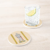 英国の中世の騎士1430年頃 コースター (側面)