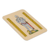 英国の中世の騎士1430年頃 マグネット (右側)