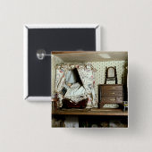 英国の人形の家 缶バッジ (正面&裏面)