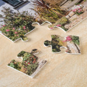 英国の伝統的わらぶき小屋 ジグソーパズル (側面)