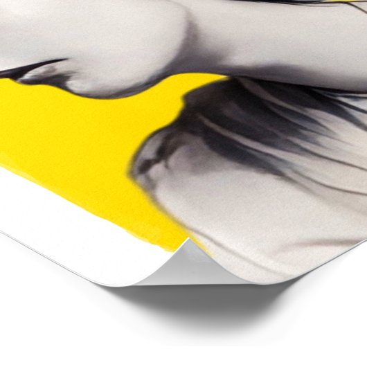 英国の作家バージニアウルフイラストレーション ポスター (角)