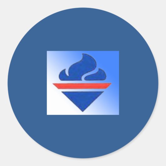 英国の保守的なパーティー古いロゴ ラウンドシール (正面)