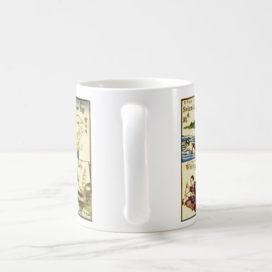 英国の単語のマグの流行の混合物 コーヒーマグカップ (ハンドル)