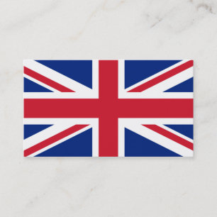 英国の名刺のフラグ 名刺