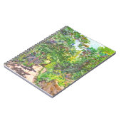 英国の国の車線の水彩画の螺線形ノート ノートブック (左側)